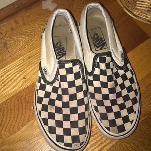Checker board vans